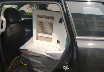 超声波体重身高测量仪走进萧县某医院以及定制儿童综合素质评价系统验收完成